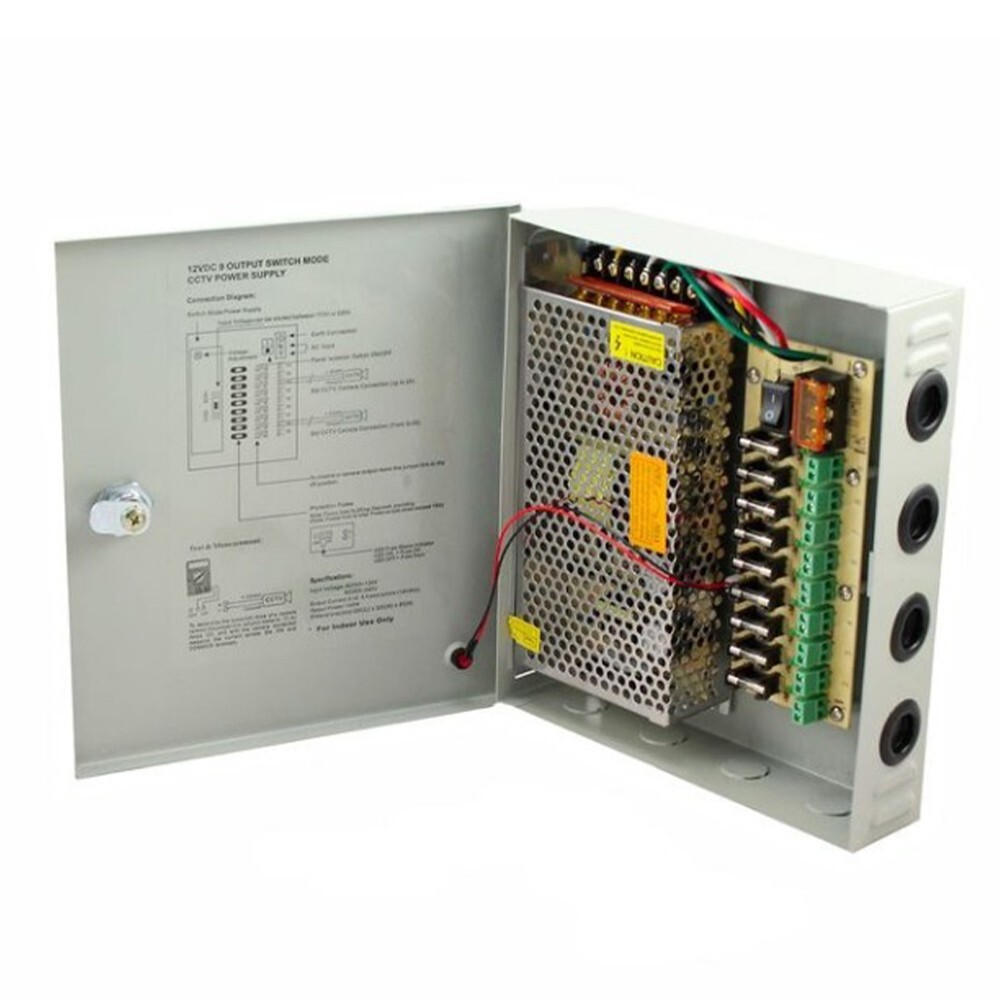 9 Channel 10 Amp Stabilizer Power Supply Box