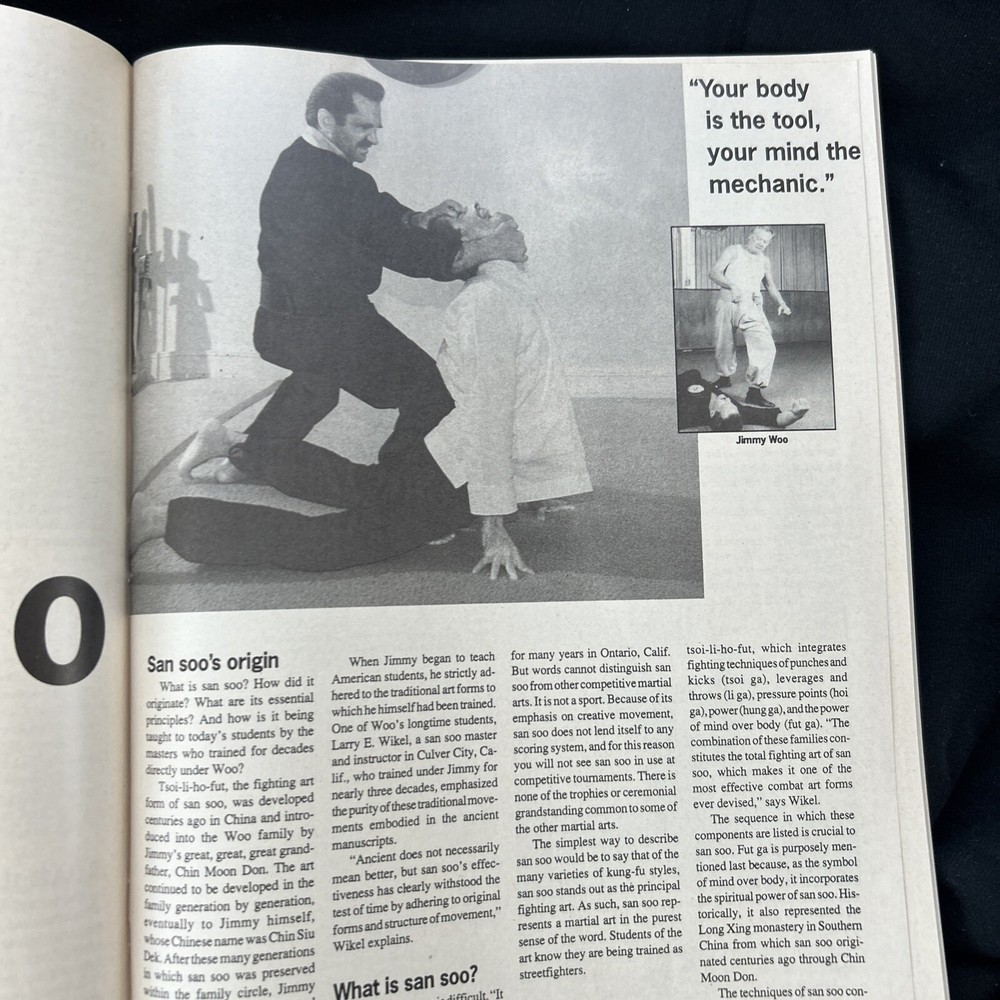 Inside Kung-Fu Magazine November, 1992