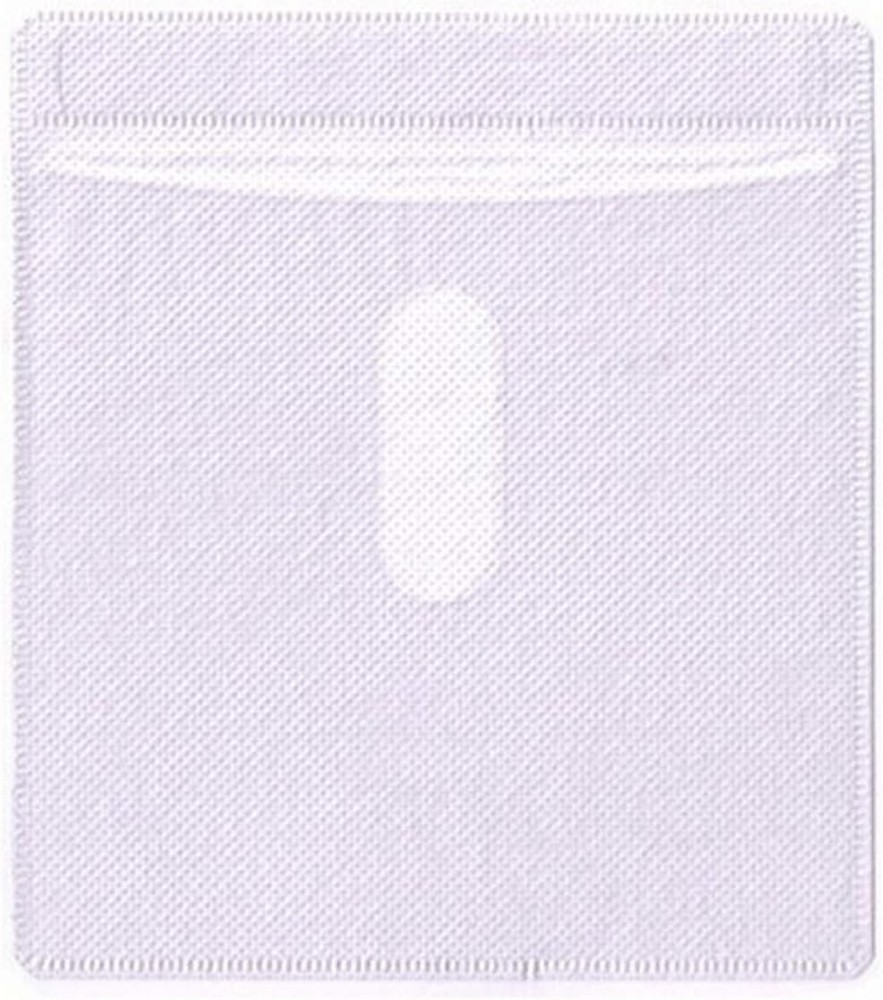 100 Double-sided Plastic Sleeve White NEW