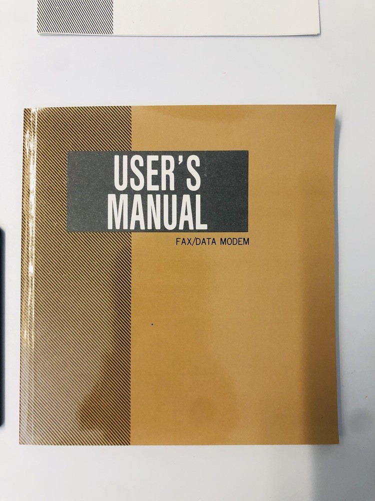 Fax Data Modem 33600 Model(1994 Amjet)