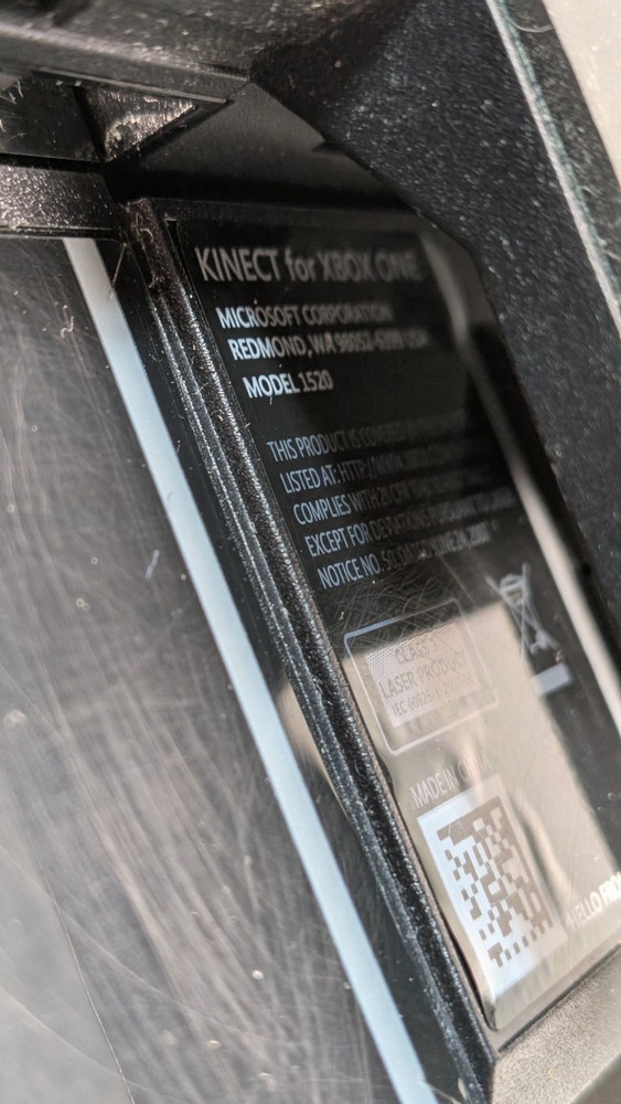 Microsoft Xbox One Model 1520 Kinect Motion Sensor Black