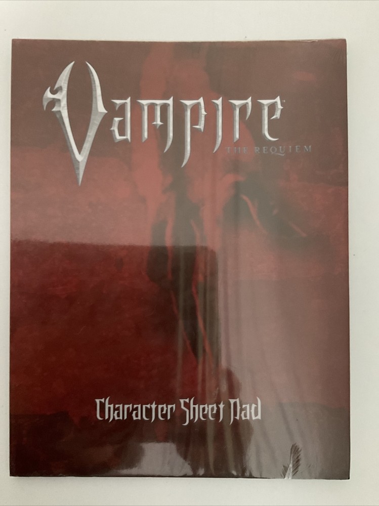 Vampire: The Requiem - Character Sheet Pad