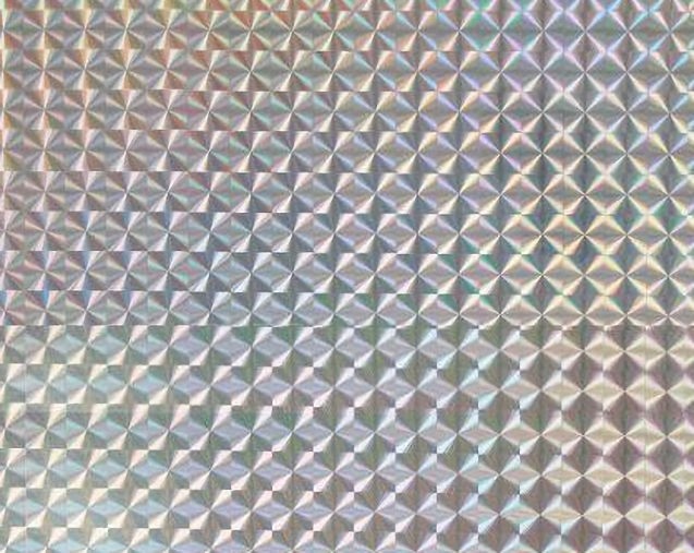 Martial Arts 2-Piece Bo Staff, 66 inch, Holo Red w/ Holo Silver & Black