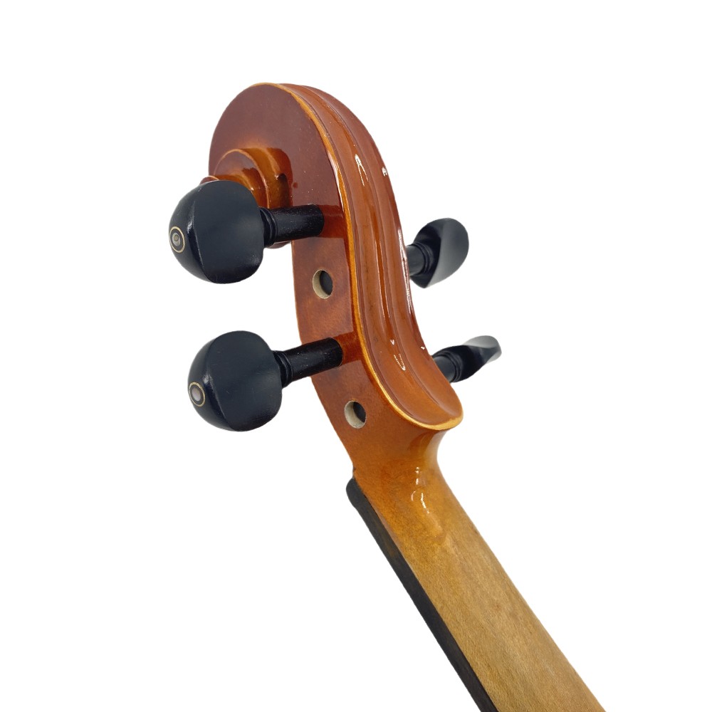 Solid Wood 4/4 Violin tiger pattern Set Full Size Fiddle Kit Handmade with Case
