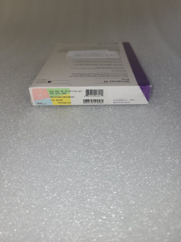 NEW MICROSOFT WINDOWS 10 PRO FULL VERSION USB 3.0 FLASH DRIVE 32/64 BIT SEALED