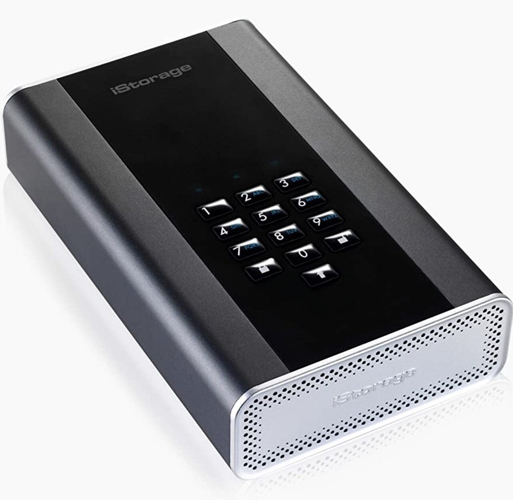 iStorage diskAshur DT2 4TB Desktop External Encrypted Hard Drive NEW