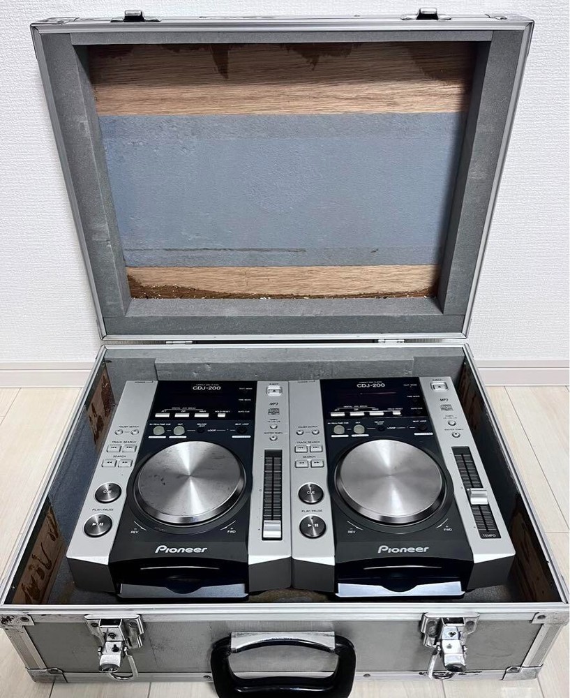 Pionner CDJ-200 DJ Turntable Player Controller Mix Loop CD Mp3 JUNK Power Only