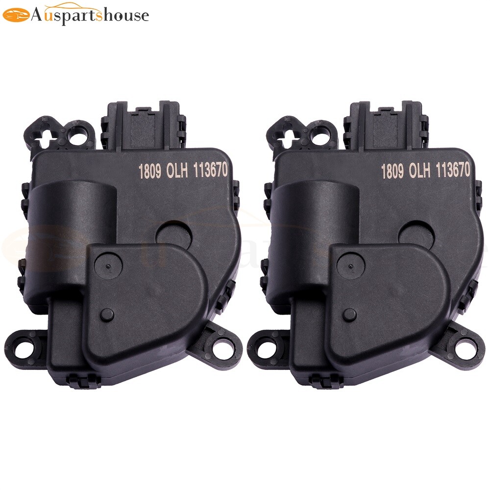 2X Blend Door Actuator For Nissan Armada Titan Infiniti QX56 5.6L 2004-2015
