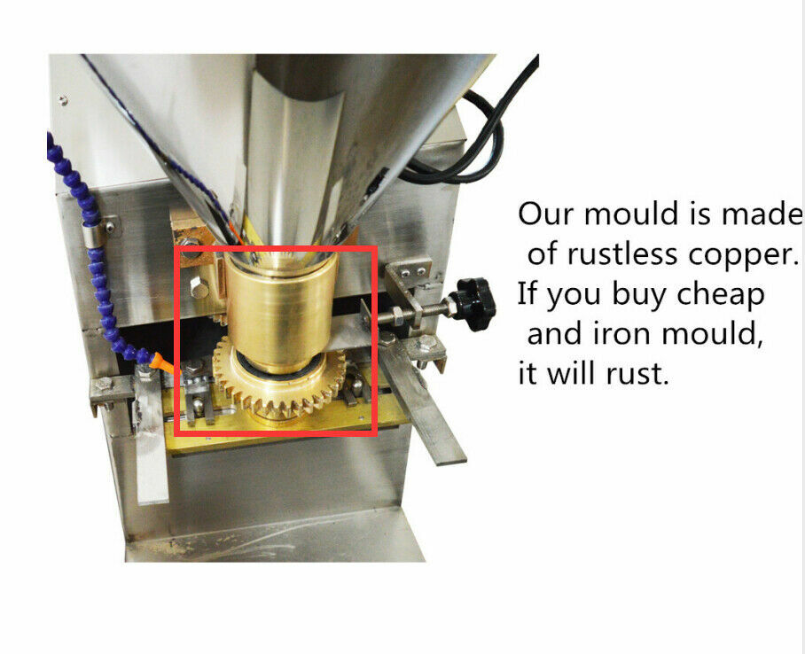 Open Box 110V Commercial Vertical Electric Meatball Maker Making Machine