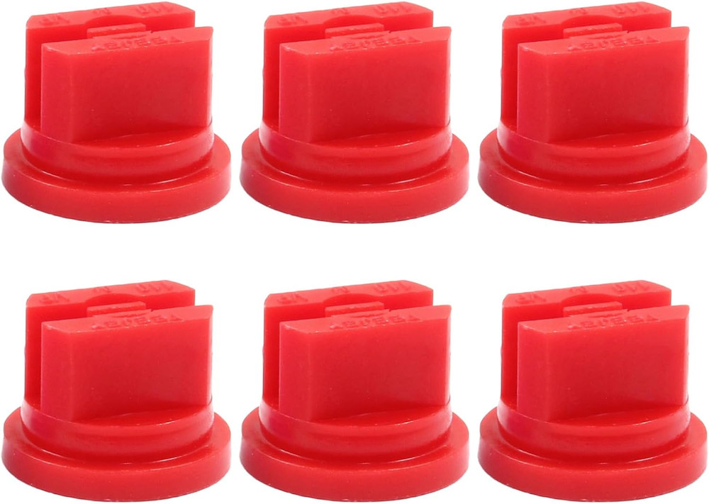 6Pcs Flat Fan Spray Tip 110 Degree Plastic Spray Nozzle Tip Fan Shaped Atomizing