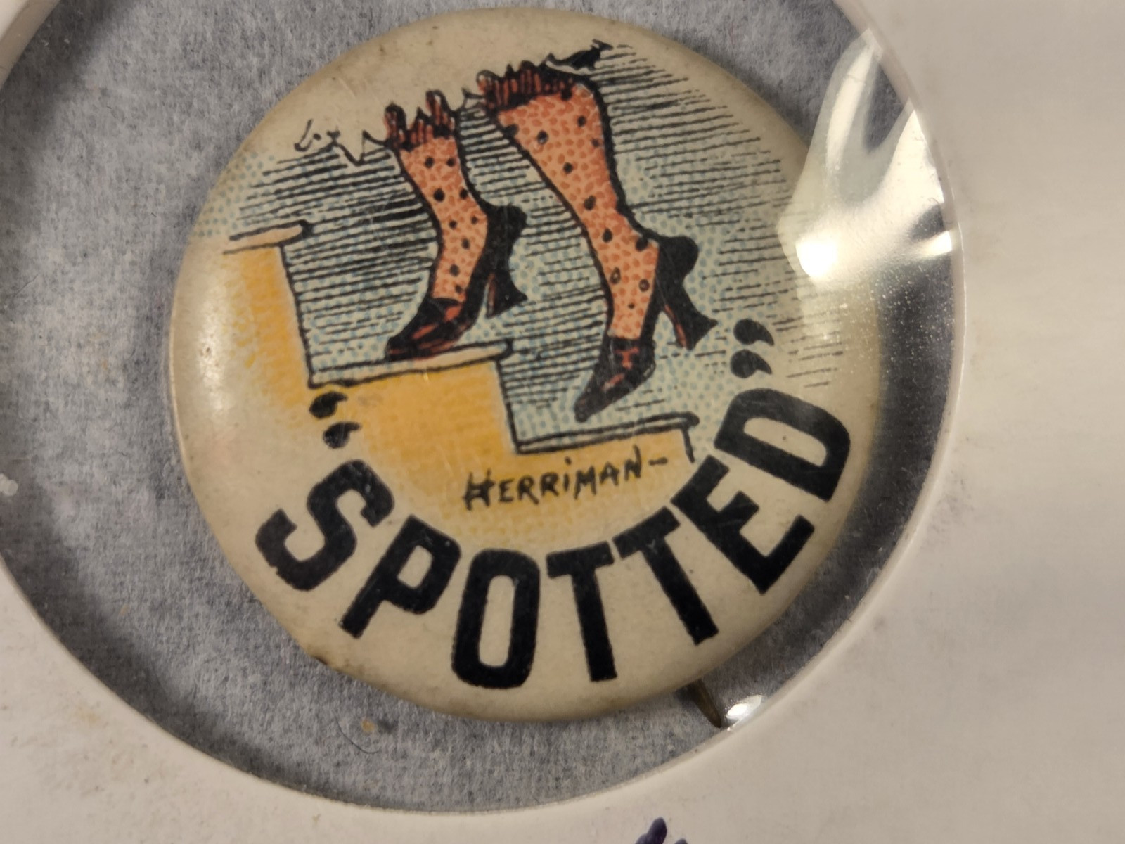 Lot of 3 ANTIQUE Pinback Buttons