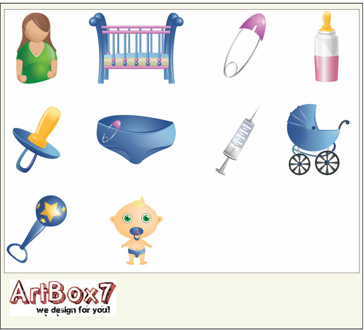 Supreme Icon Set - Vector Icons by ArtBox7 - $1900 Value