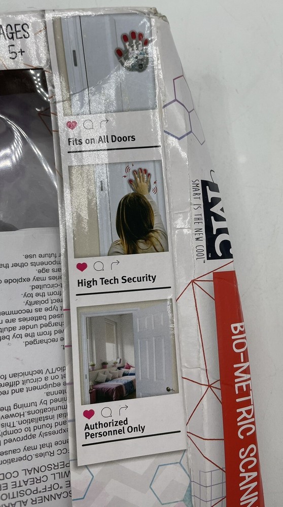 STEM Kit New Project MC 2 Squared Bio-Metric Hand Scanner High Tech Security