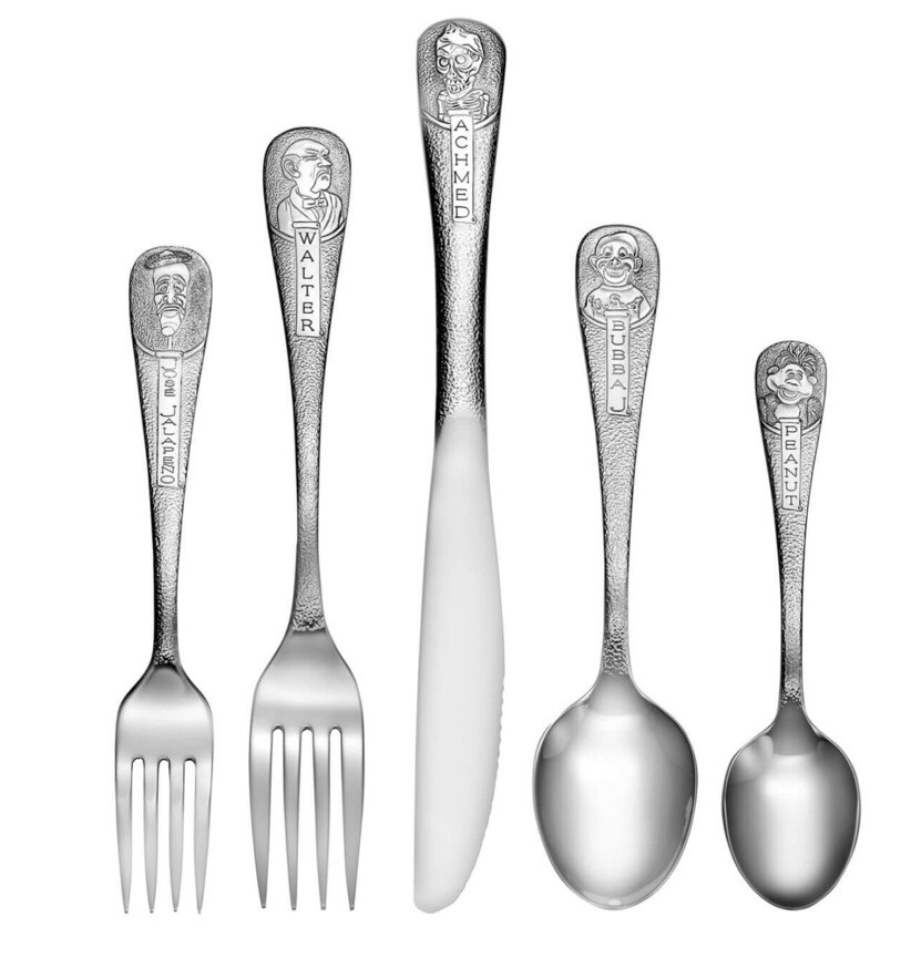Jeff Dunham Character 5 Piece Silverware Flatware Set NIB
