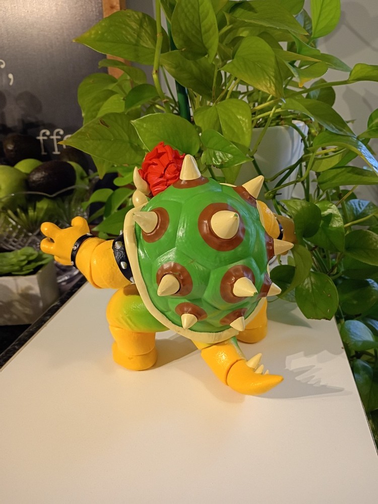 super mario bros movie bowser figure