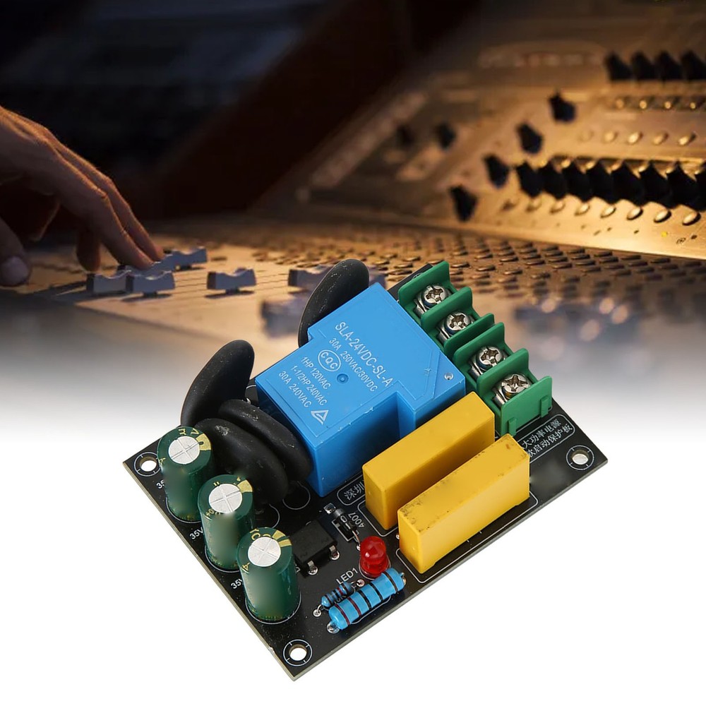 30A 6600W Soft Start Protection Module For Class A Amplifier Module AC 100V‑250V