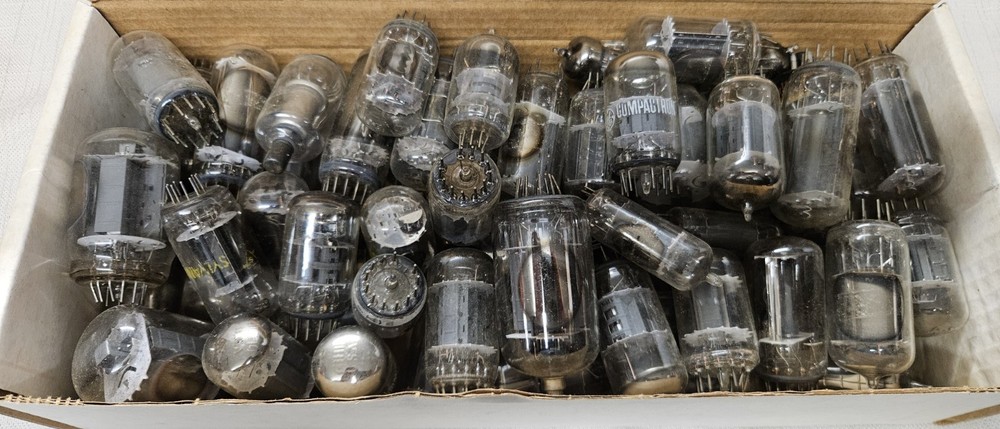 Radiotron Electron Tube Lot, Over 50 READ
