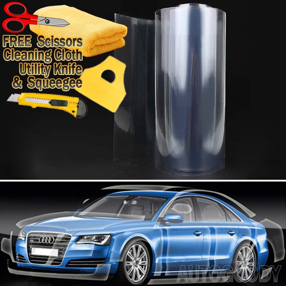 Clear Bra Paint Protection Vinyl Film Wrap Transparent Car Paint Scratch Shield