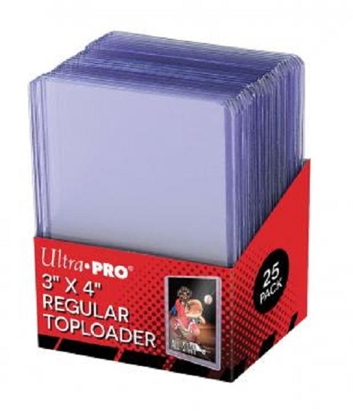1000 Ultra Pro Regular 3x4 Toploader sealed case Brand New top loader 81222