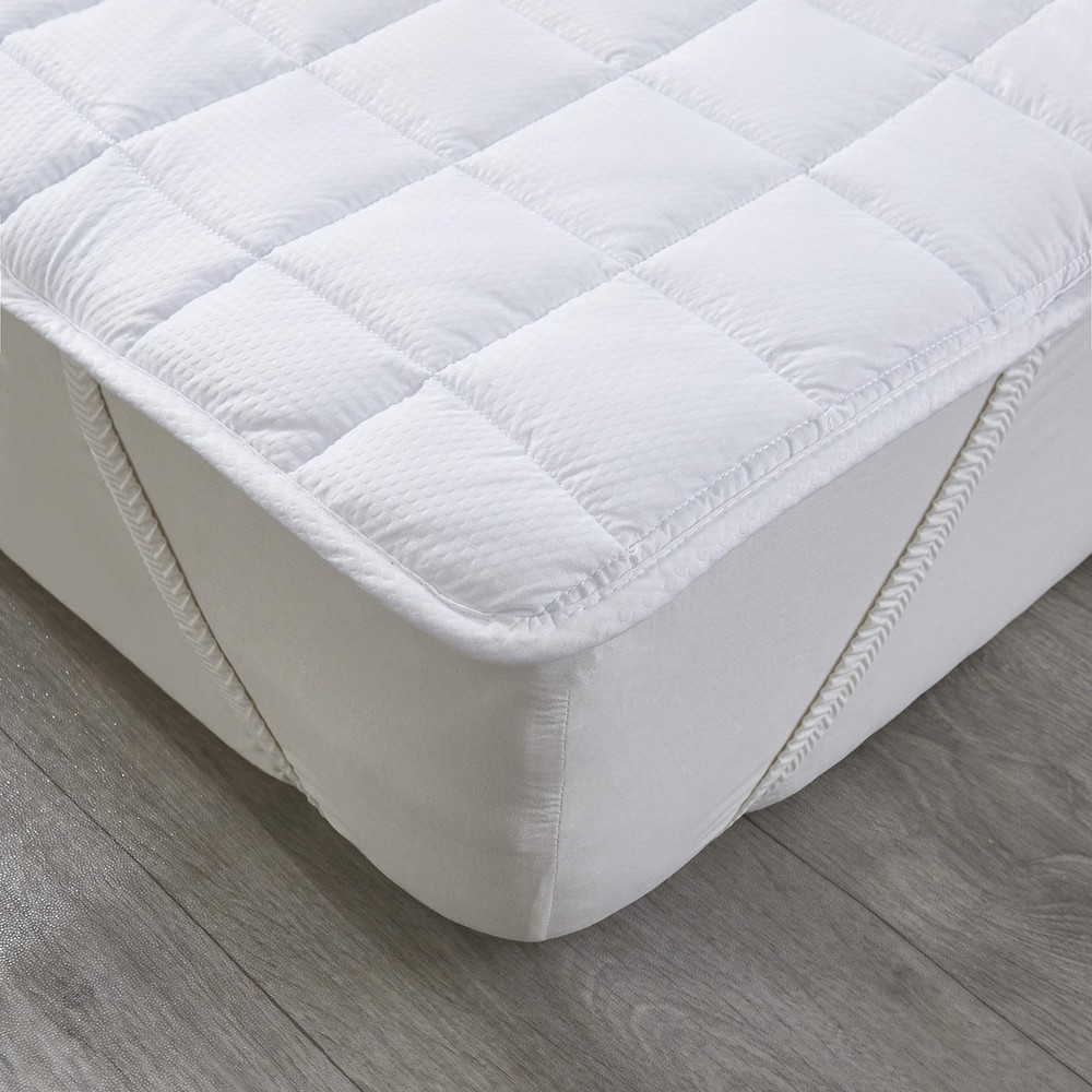 Twin Size Microfiber Mattress Pad ProtectorTopperBreathable Cover with Elasti...