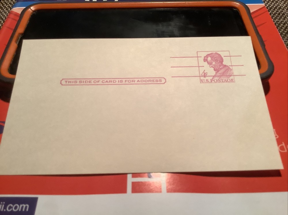 US SCOTT UX48 - POSTAL CARD - Mint