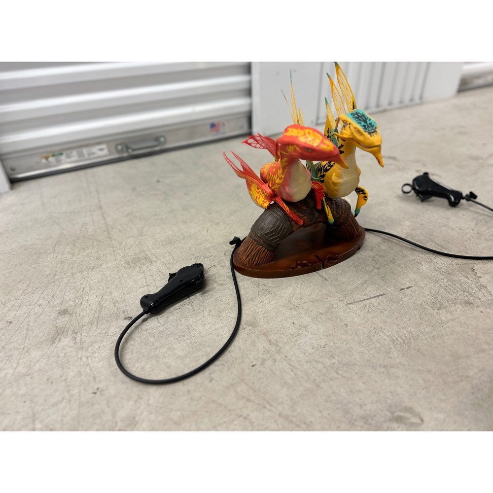 2 Avatar ACE Banshee Puppets Perch Display YELLOW Orange Interactive Figured