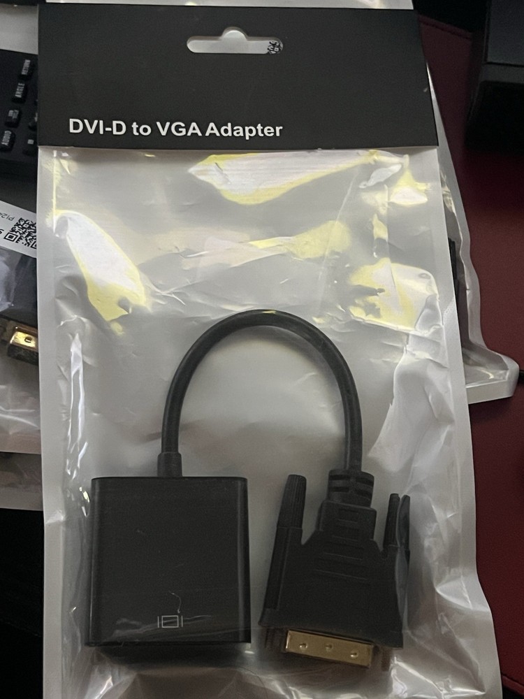 5 Pack DVI-D To VGA Adapters