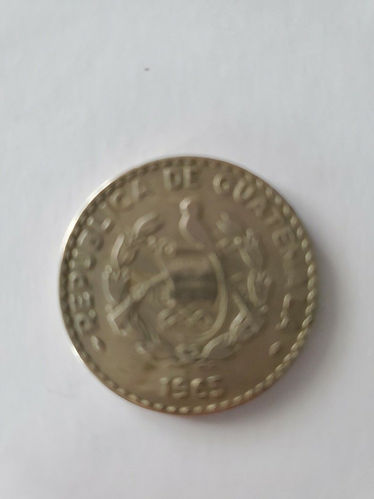 1965 Guatemala 25 Centavos