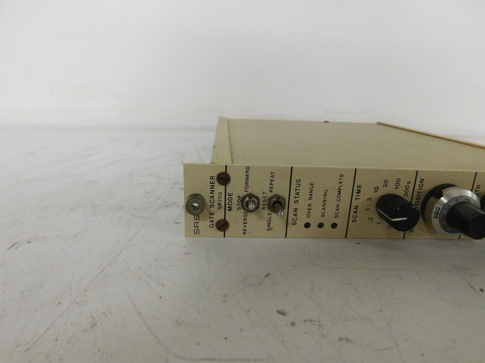 STANFORD RESEARCH SYSTEMS SRS GATE SCANNER SR200 (JCC61)