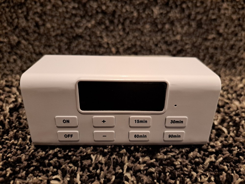 Outlet Timer & Dimmer - Indoor/Outdoor 2 Plug Customizable Adjustable w/ Remote