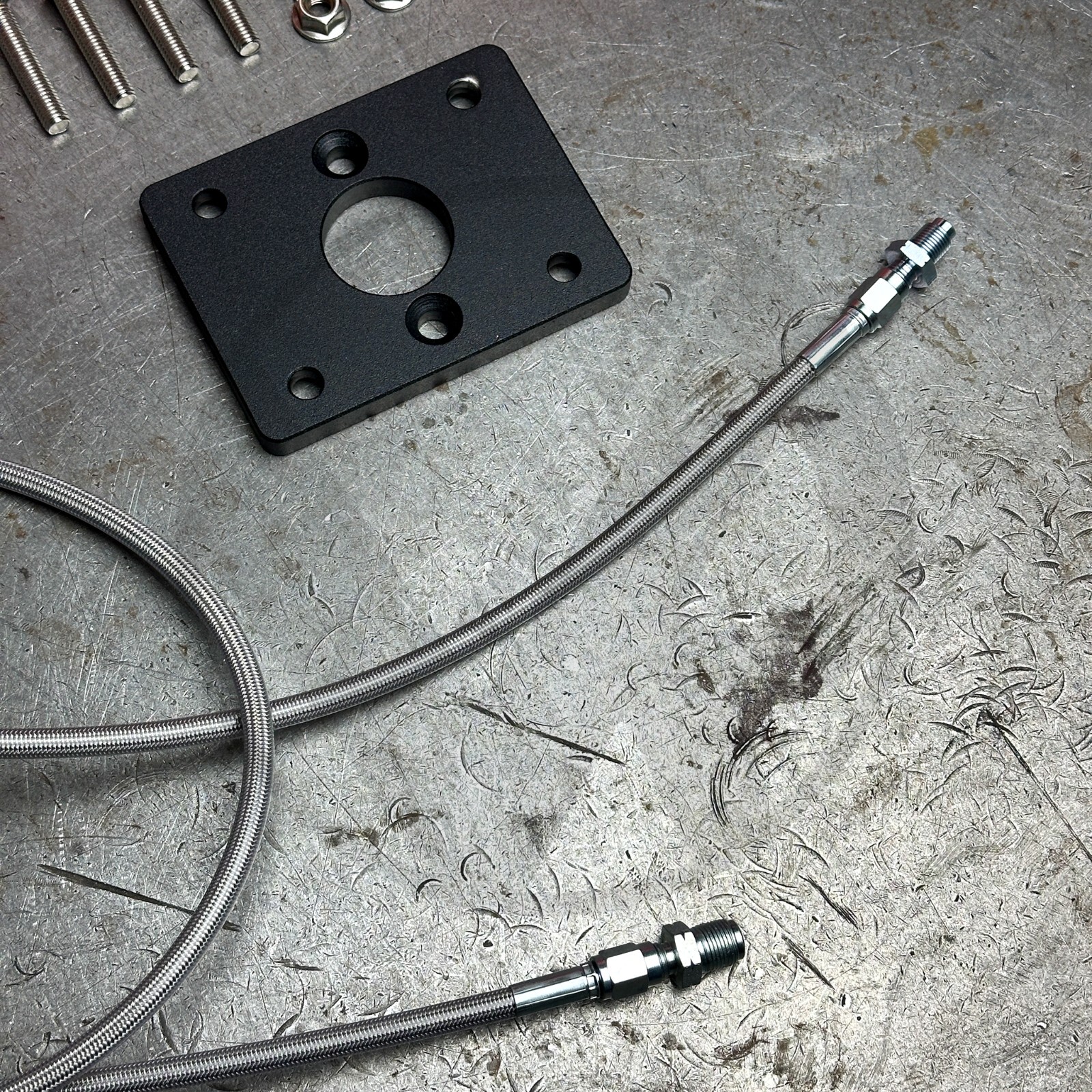 Wilwood Brake Booster Kit w BWR Clevis & Lines for 92-95 Civic w/Staging Brake