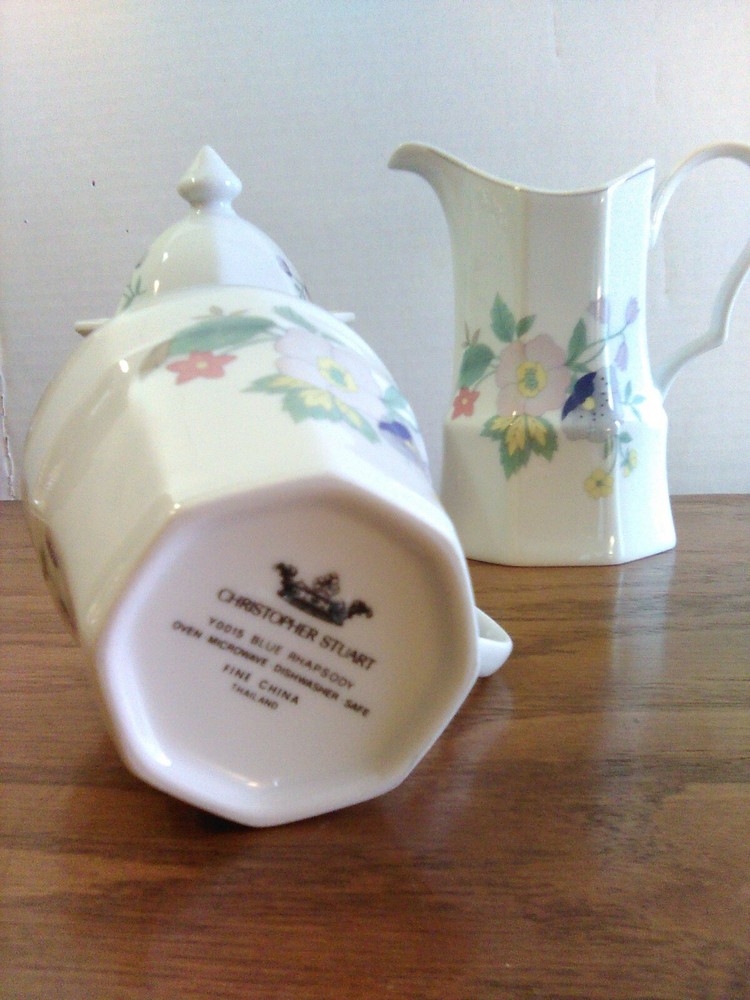 Christopher Stuart 4 Piece Coffee Set Y0015 Blue Rhapsody Kitchenware Tableware