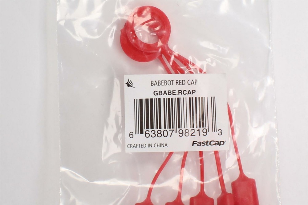 FastCap BabeBot & HighBot Replacement Red Caps 5-pack - Glue Bottle tips