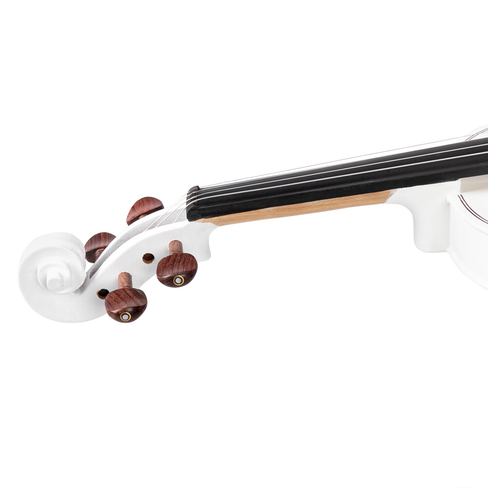 4/4 Full Size Violin with String Case Bow Rosin Tuner Shoulder Rest Matte