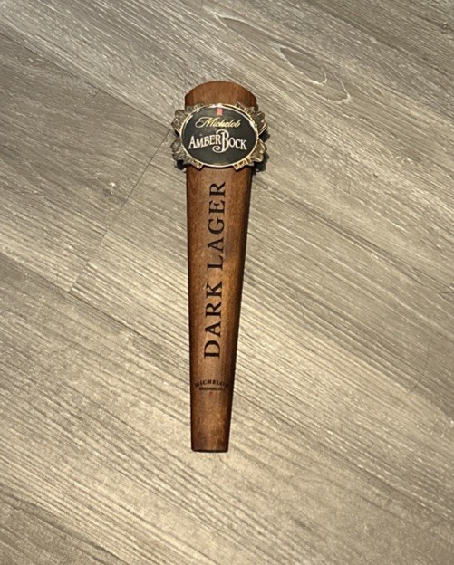 Michelob Amber Bock Beer Tap Handle 11-inch