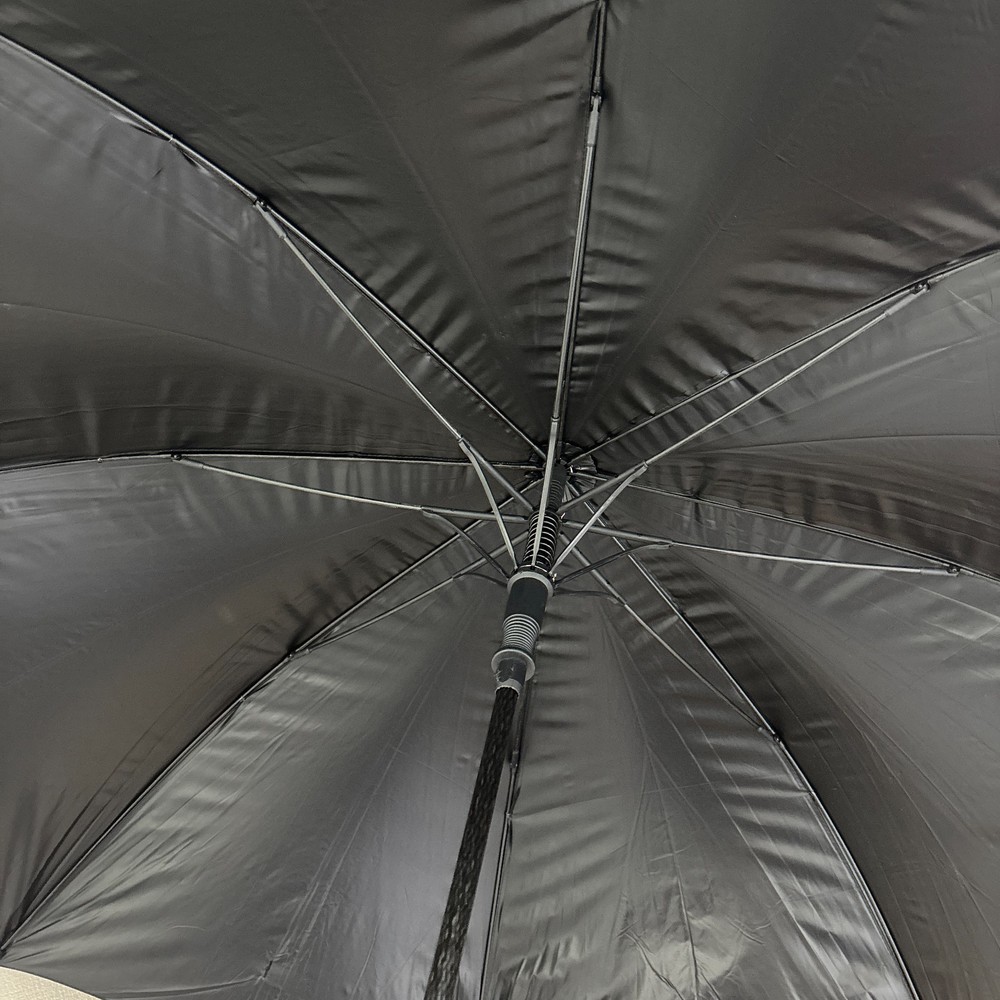 RR Black Umbrella Fully Automatic Umbrella 120cm 8 Parent Fold Import