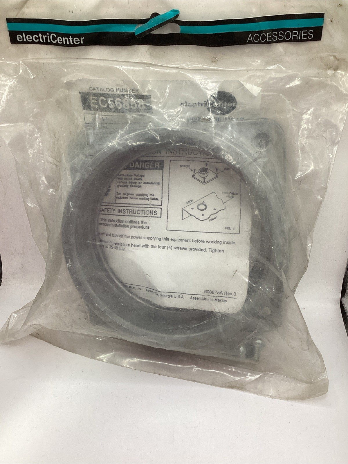 ELECTRICENTER EC56858 4” HUB NEW