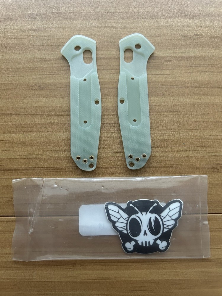 Benchmade 945 Mini Osborne Flytanium Handle Scales - Jade G10
