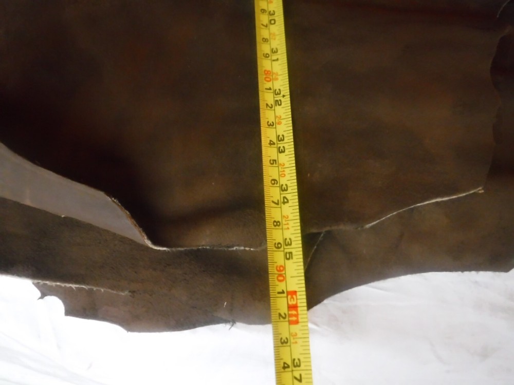 Leather Brown Leather Sheets Brown Leather Material Pre Owned 4 Sheets