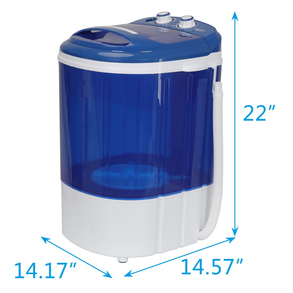 Portable 200W 110V Washing Machine with Washer Spinner Timer Control Save Space