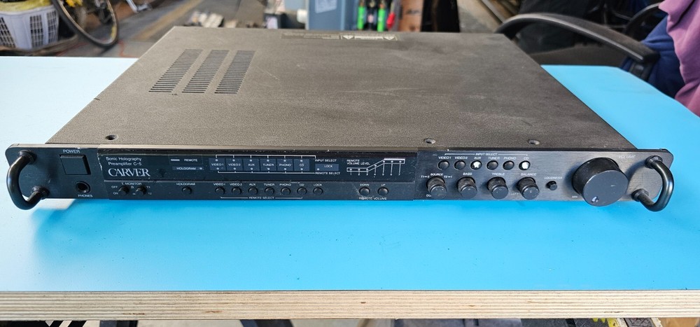 Carver Model C-5 Sonic Holography Preamplifier