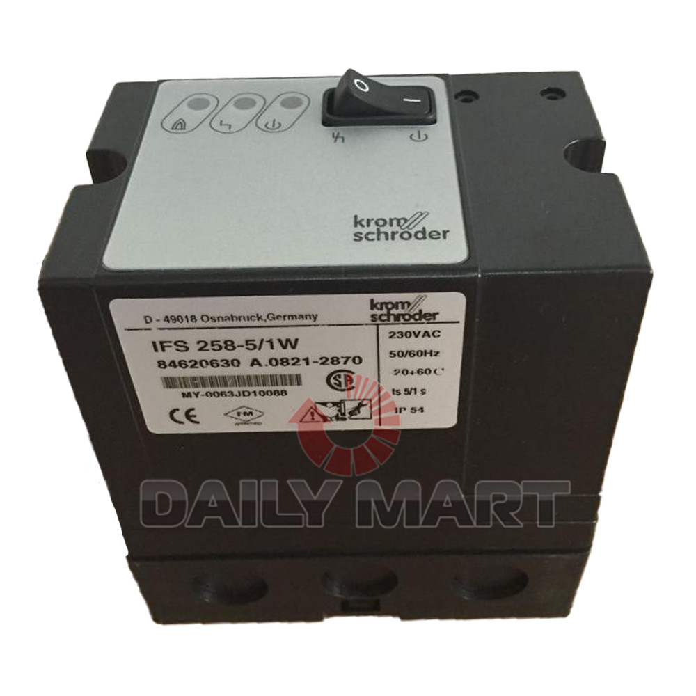 New In Box KROM SCHRODER IFS258-5/1W Automatic Burner Control Unit Controller