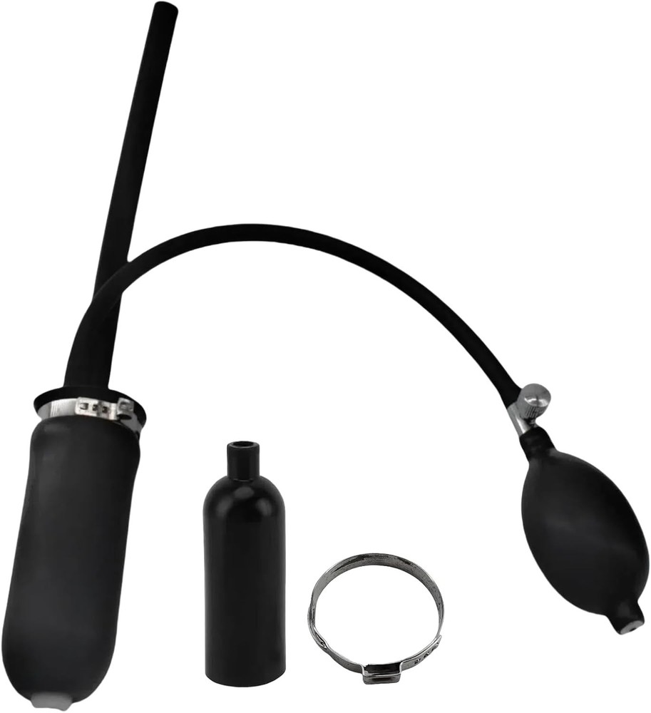 Csttler Universal Adapter, Smoke Machine Leak Detector Inflatable Bladder，...