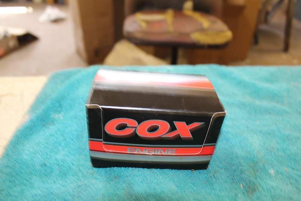 Cox, .049 Black Widow, Vintage Nitro Airplane Engine
