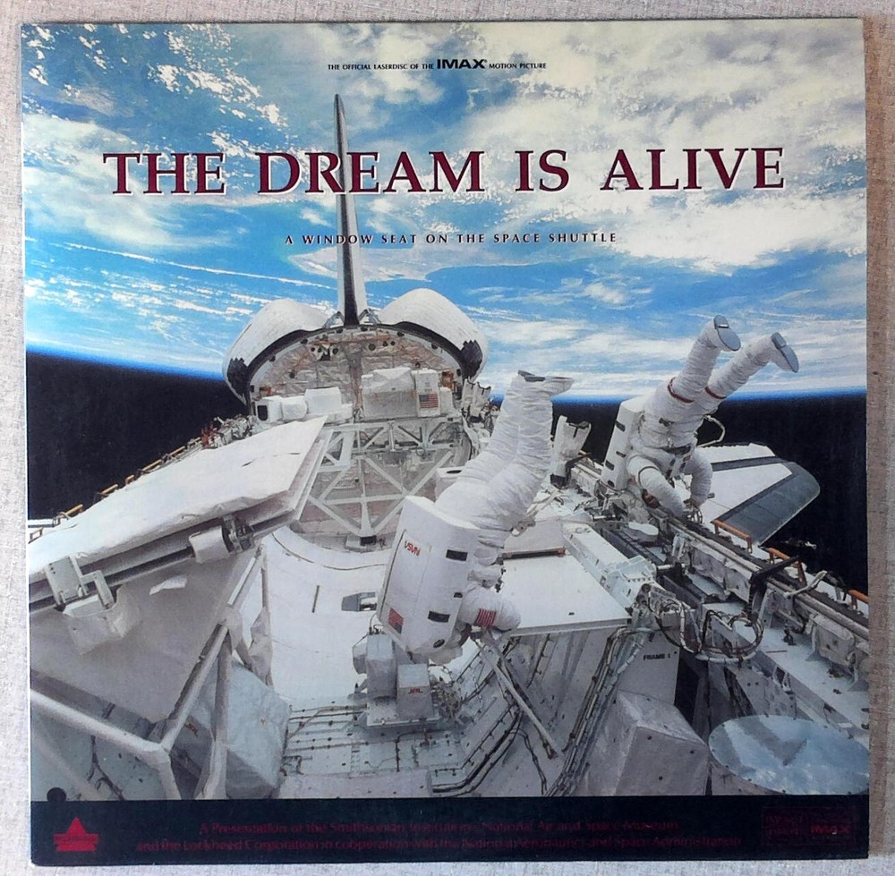 THE DREAM IS ALIVE---LASERDISC (IMAX)