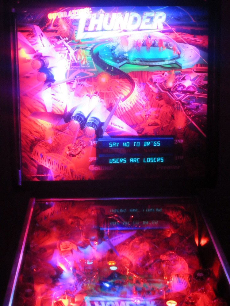 OPERATION THUNDER Complete LED Lighting Kit custom SUPER BRIGHT PINBALL LED KIT