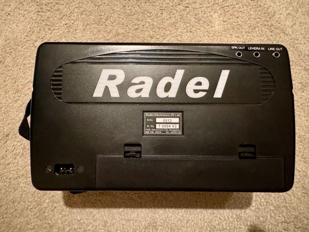 Radel Digi-60 Dx Digital Tabla Rhythm Percussion Drum Machine