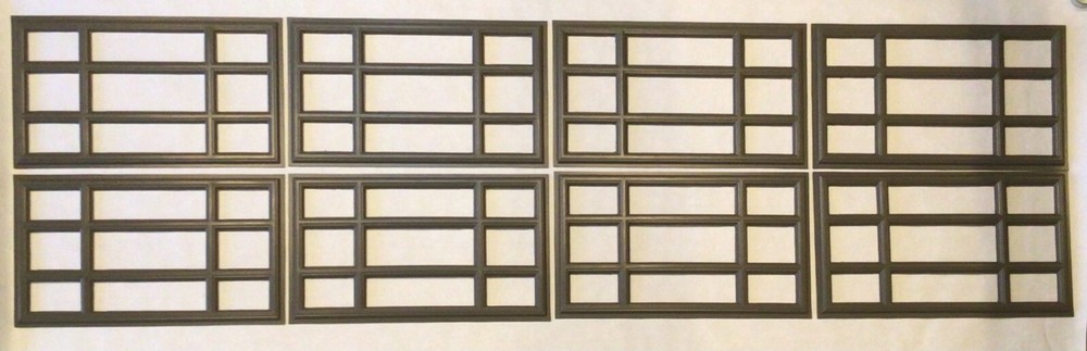 8 Amarr Prairie Replacement Inserts for Short Panel Amarr Garage Door Terratone