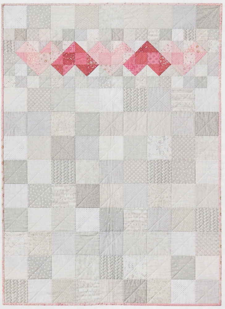 Here's My Heart Quilt Pattern Pieced CM