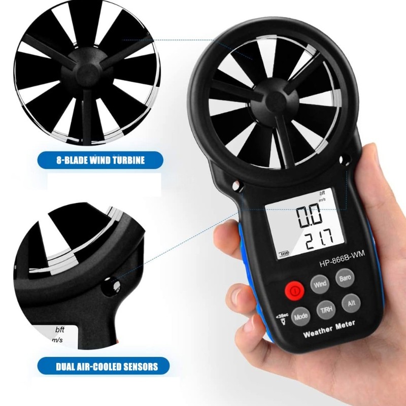 Handheld Wind Force Calculator Energy Efficient Sensors for Engineering Projects